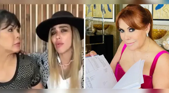 Angie Jibaja arremete contra Magaly Medina.