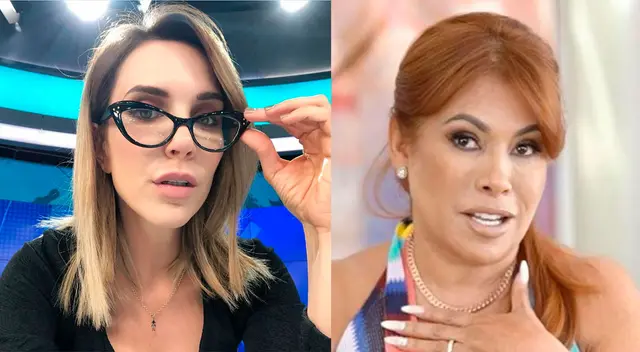 Juliana Oxenford cuestionó los duros calificativos de Magaly Medina.