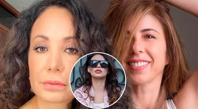 Janet Barboza discrepa con Fiorella Cayo sobre que Angie Jibaja vea a sus hijos.