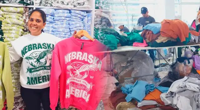 Poleras se vende ante la llegada del invierno en la costa peruana.