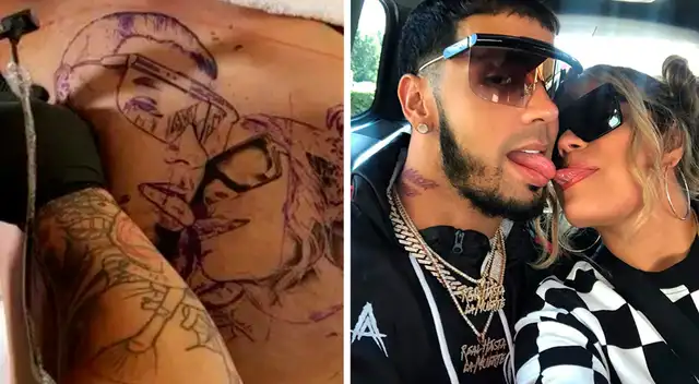 Anuel AA no se atreve a borrar su tatuaje con Karol G: Han pasado dos años de su ruptura