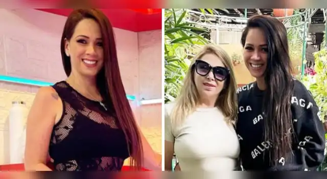 Melissa Klug le celebra el cumpleaños a su madre.