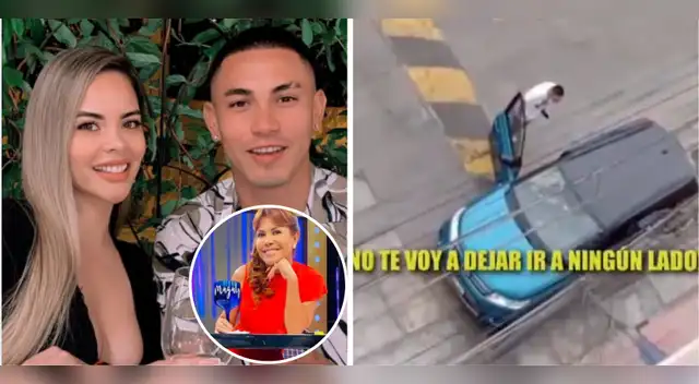 Jean Deza protagoniza pelea afuera de la casa de Gabriela Alava.