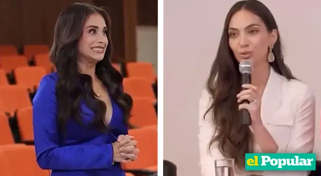 Nathaly Terrones en aprieto por pregunta de Natalie Vértiz en entrevistas a Miss Perú 2023
