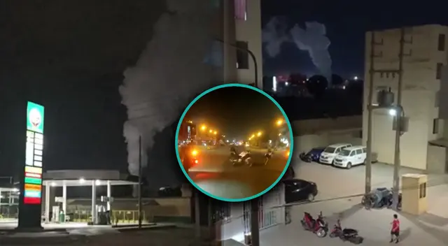 Fuga de gas en grifo Ave Feníx alertó a los trujillanos por posible explosión.