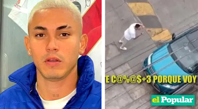 Jean Deza se disculpa por altercado en la calle