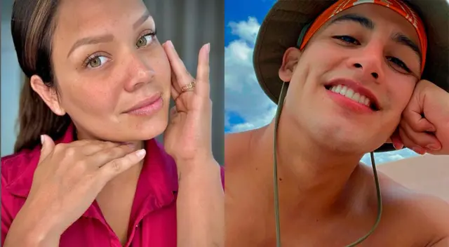 Andrea San Martín fue ampayada con Elías Montalvo.