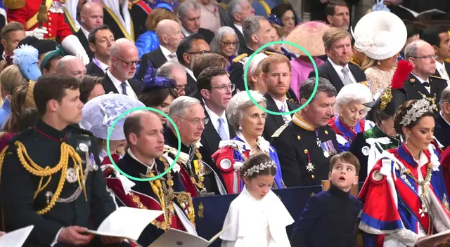 La ubicación de Harry causó polémica en toda la prensa internacional.