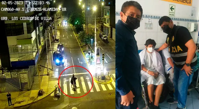 Gracias a las cámaras de seguridad se pudo conocer la ruta del estudiante desaparecido.