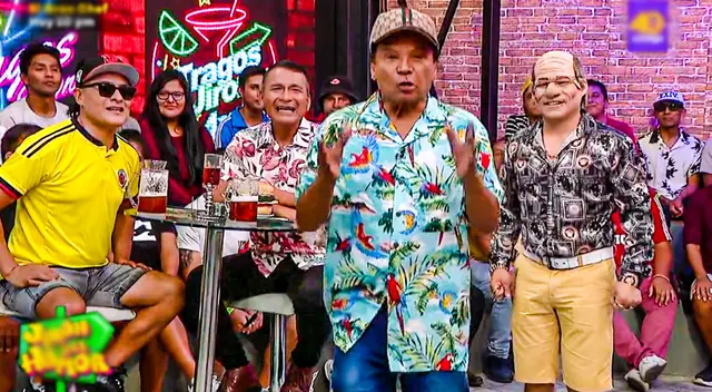 Melcochita saca cara por los cómicos ambulantes.