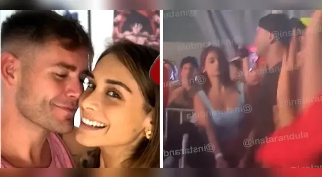 Pancho Rodríguez y Nathaly Terrones juntos.