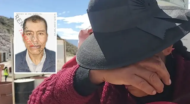 Esposa de minero fallecido en Arequipa rompe en llanto.