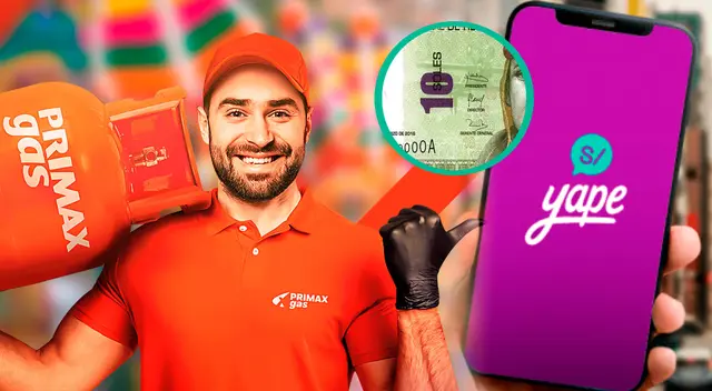 Yape te regala 10 soles con Primaxgas. Yape te regala 10 soles con Primaxgas.