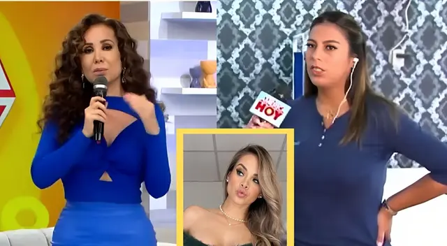 Rosa Fuentes se incomoda cuando Janet Barboza le pregunta “¿Qué sientes al ver a tu exsuegro con Jossmery”