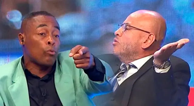 Percy Olivares y Peter Arévalo protagonizaron candente discusión en cadena internacional. Percy Olivares y Peter Arévalo protagonizaron candente discusión en cadena internacional.