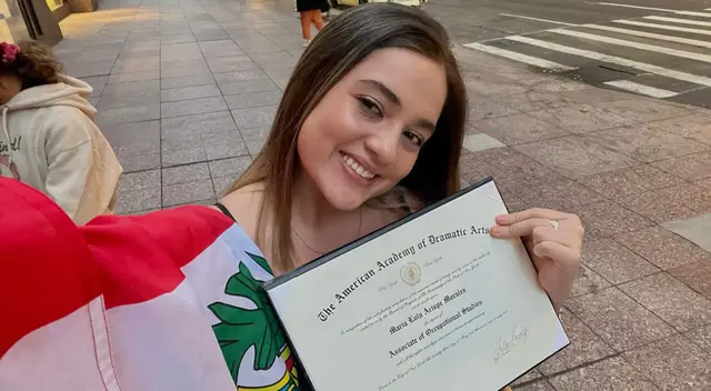 Una joven actriz haciendo carrera en Hollywood