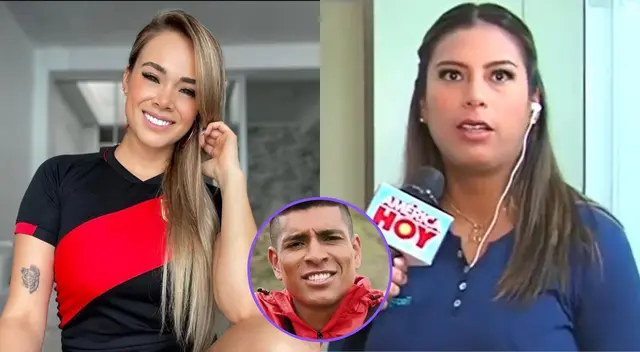 Jossmery Toledo fue ampayada con Paolo Hurtado.