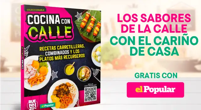 Coleccionable de El Popular, recetas de cocina