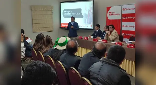 Monto proviene de la utilidad de Caja Huancayo. Foto: difusión Monto proviene de la utilidad de Caja Huancayo. Foto: difusión