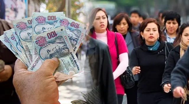 El sueldo mínimo en Perú equivale a S/1.025.