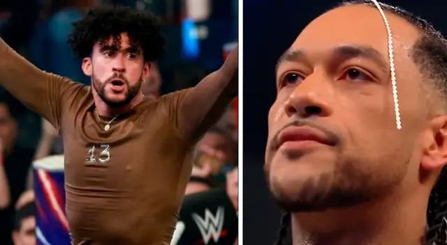 Así terminó el cuerpo de Bad Bunny tras ganarle a Damian Priest en la WWE Backlash