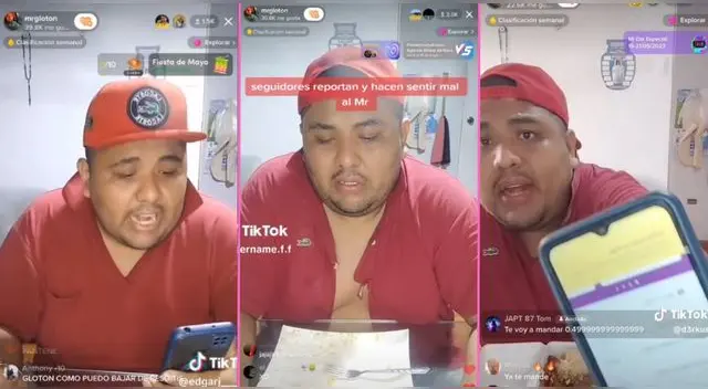 Mr. Glotón tuvo una inesperada reacción tras bloqueo de su Yape y es viral en TikTok.