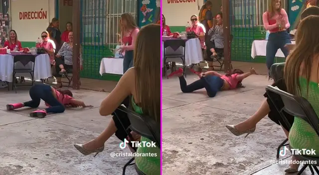 La mamá bailarina derrochó talento en TikTok.