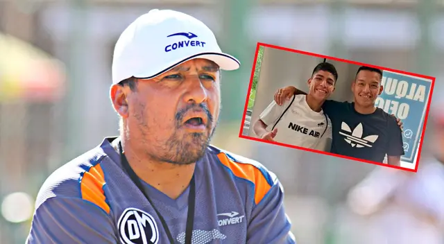 Tito Chumpitaz, entrenador de menores. Tito Chumpitaz, entrenador de menores.