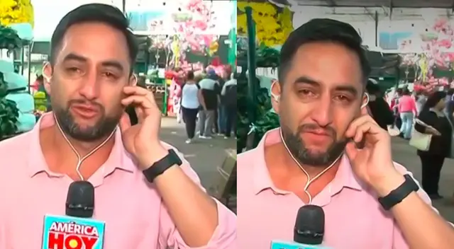 Reportero de América Hoy se quiebra en vivo al contar que no pasará con su mamá Día de la Madre Reportero de América Hoy se quiebra en vivo al contar que no pasará con su mamá Día de la Madre