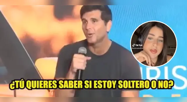 Christian Meier respondía si estaba soltero hace meses.