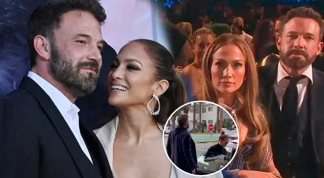 ¿Tuvo un mal día?¿Por qué Ben Affleck le azotó la puerta a Jennifer López?