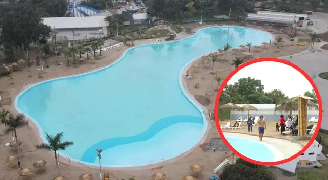 La primera playa artificial de Lima Metropolitana se encuentra en San Juan de Lurigancho. La primera playa artificial de Lima Metropolitana se encuentra en San Juan de Lurigancho.