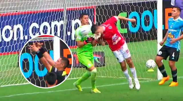 Sporting Cristal no sufrió el 2-1 gracias al cobro del árbitro.