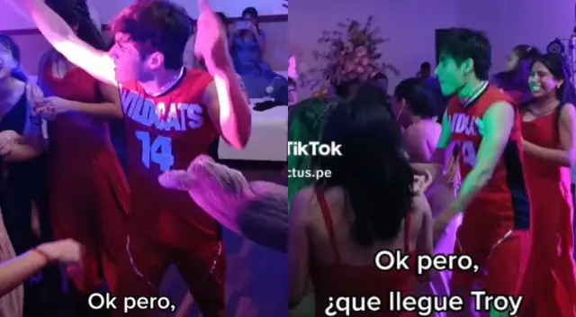 Los usuarios trolearon al imitador de Troy Bolton. Los usuarios trolearon al imitador de Troy Bolton.