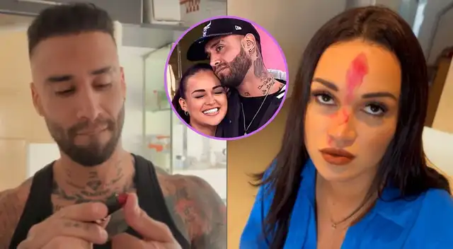 Angie Arizaga y Jota Benz es una de las parejas más estables de la farándula.