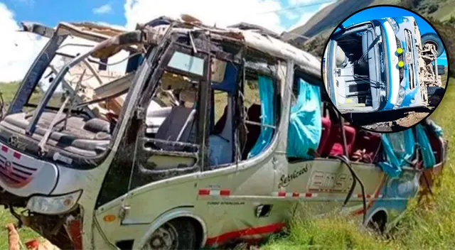 Bus se trasladaba de Trujillo a Angasmarca.