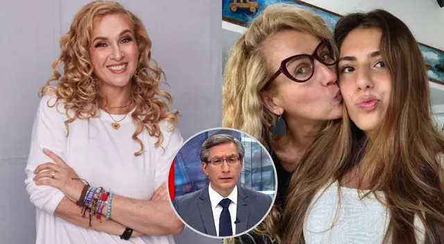 Katia Condos feliz por la llegada de sus hijas.