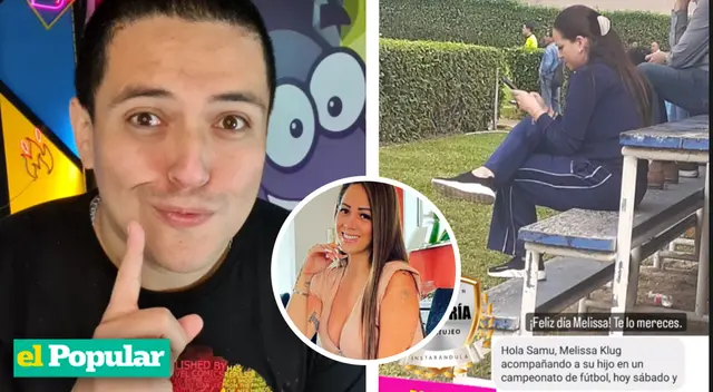 Samuel Suárez envía saludo por Día de la Madre a Melissa Klug Samuel Suárez envía saludo por Día de la Madre a Melissa Klug
