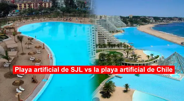 Chile cuenta con 8 playas artificiales.
