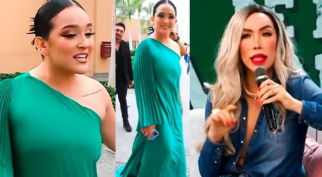 Nicole Akari cuestiona look de Daniela Darcourt en boda de Karen Schwarz