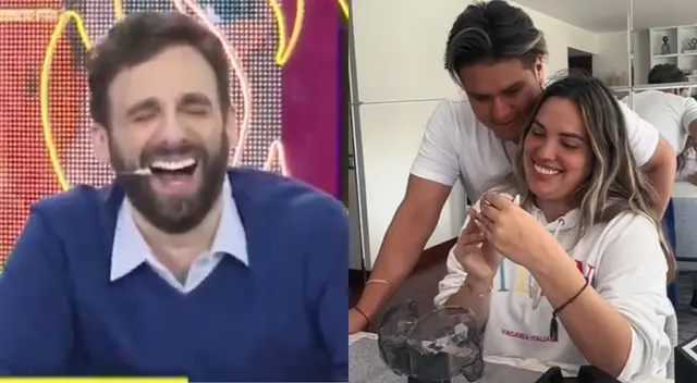 Rodrigo González y su reacción con regalazo de Deyvis Orosco a Cassandra Sánchez de Lamadrid. Rodrigo González y su reacción con regalazo de Deyvis Orosco a Cassandra Sánchez de Lamadrid.