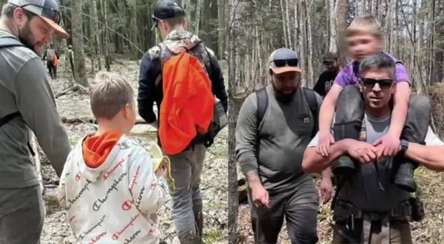 Un promedio de 150 personas trabajaron en la busquedad del menor. Un promedio de 150 personas trabajaron en la busquedad del menor.