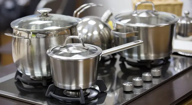 El mejor truco para dejar como nueva una olla de acero inoxidable.