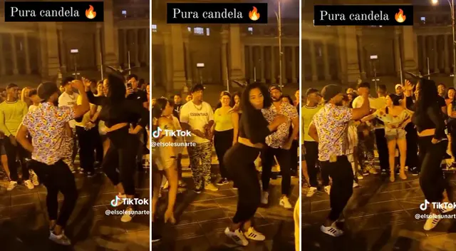 La coreografía causó sensación en las redes sociales. La coreografía causó sensación en las redes sociales.