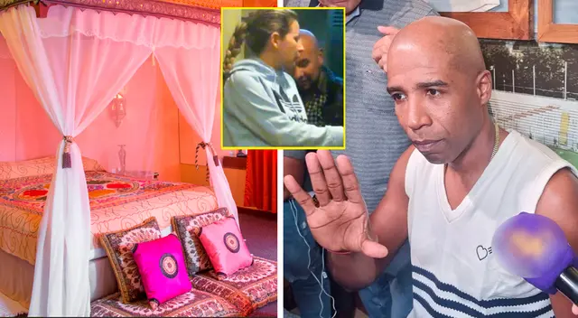 Charlene Castro estuvo con misterioso hombre en lujoso hotel.