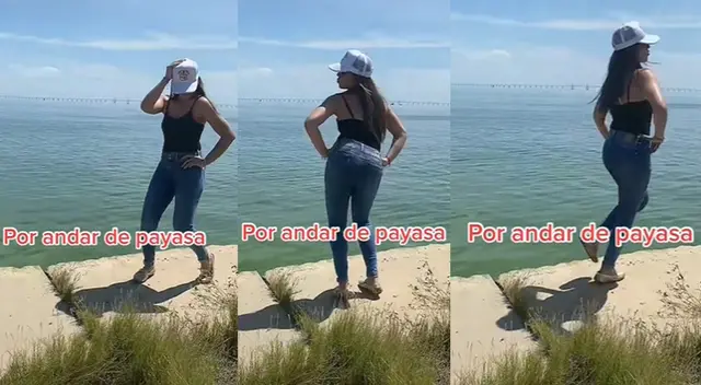 Joven se lucía con sus pasos de baile y se volvió viral en redes sociales tras finalizar escena.