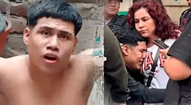 El presunto delincuente intentó huir por el tragaluz de su vivienda y terminó con una vara de metal incrustado.