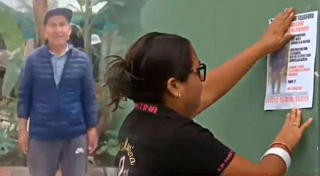 Jicamarca. El adulto mayor lleva desaparecido más de 1 semana y sus familiares están desesperados.