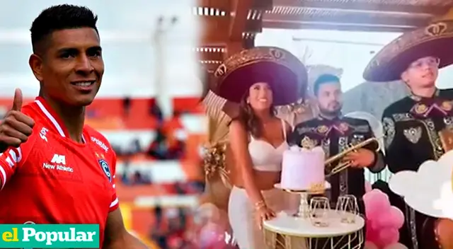 Rosa Fuentes celebra sus 35 años y mariachis le datean que Paolo Hurtado los contrató para ella.