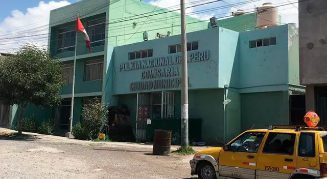 El agraviado hizo su denuncia de maltrato físico en la comisaría de Cuidad Municipal en Arequipa. El agraviado hizo su denuncia de maltrato físico en la comisaría de Cuidad Municipal en Arequipa.